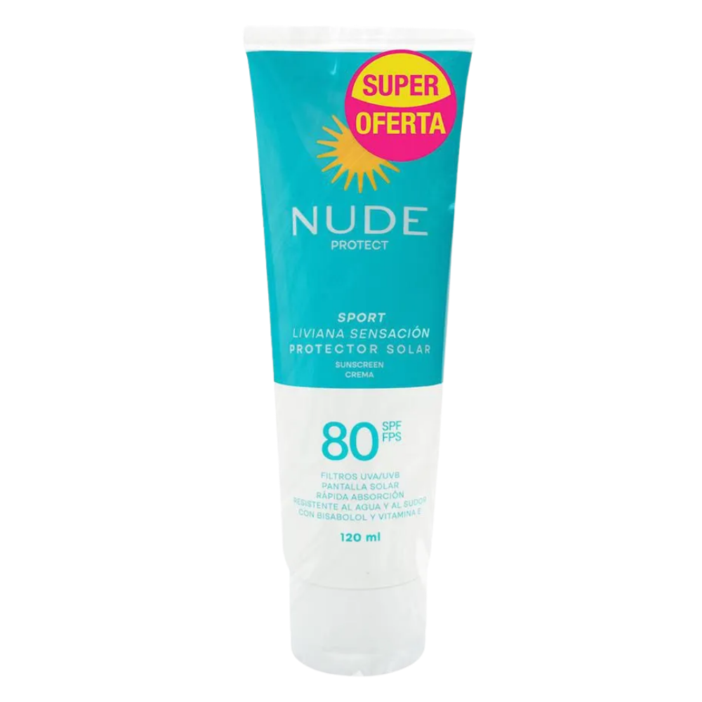 Bloqueador Nude 80spf fps, Nude