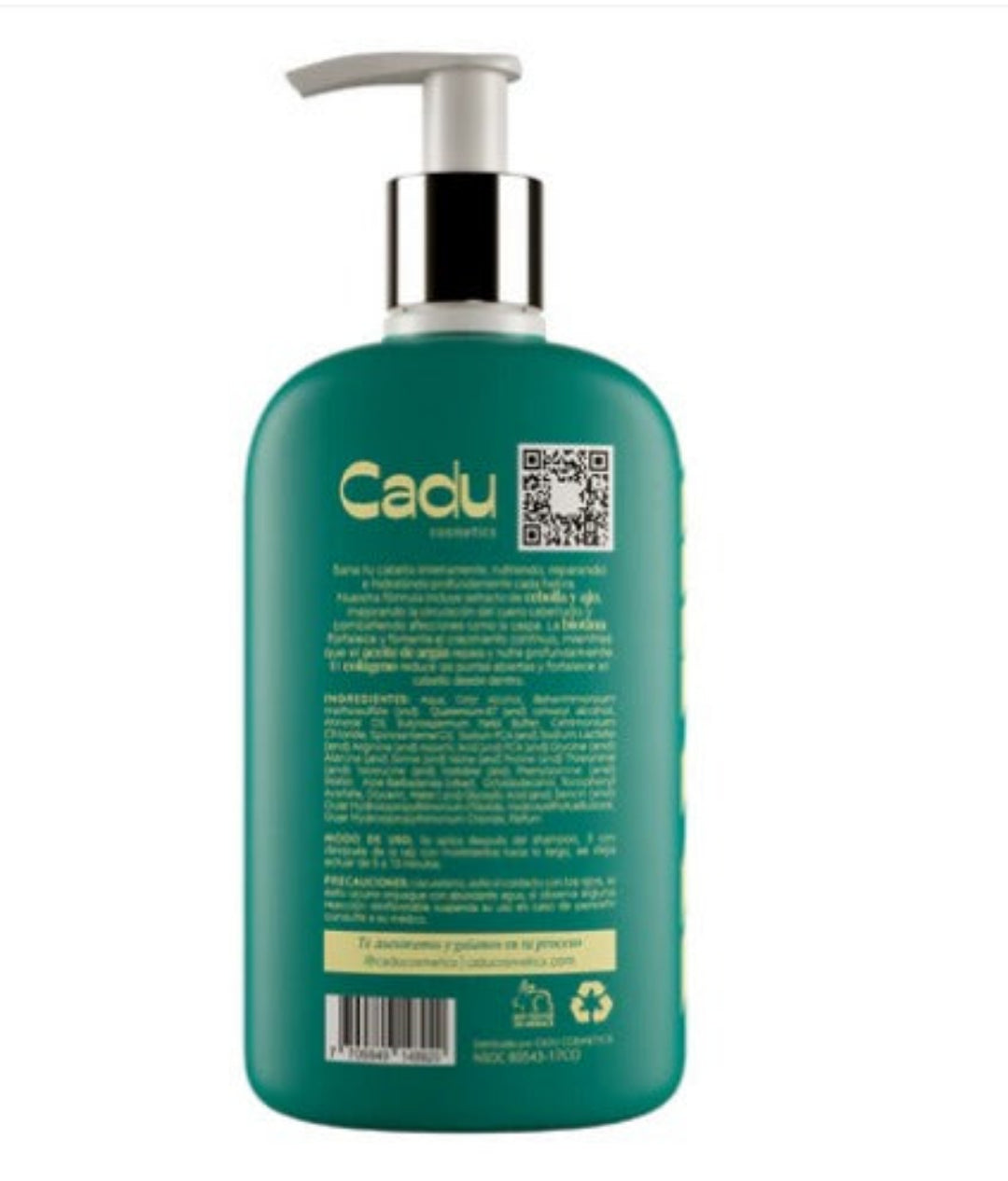 Tratamiento Acondicionador Liso Intenso Cadu