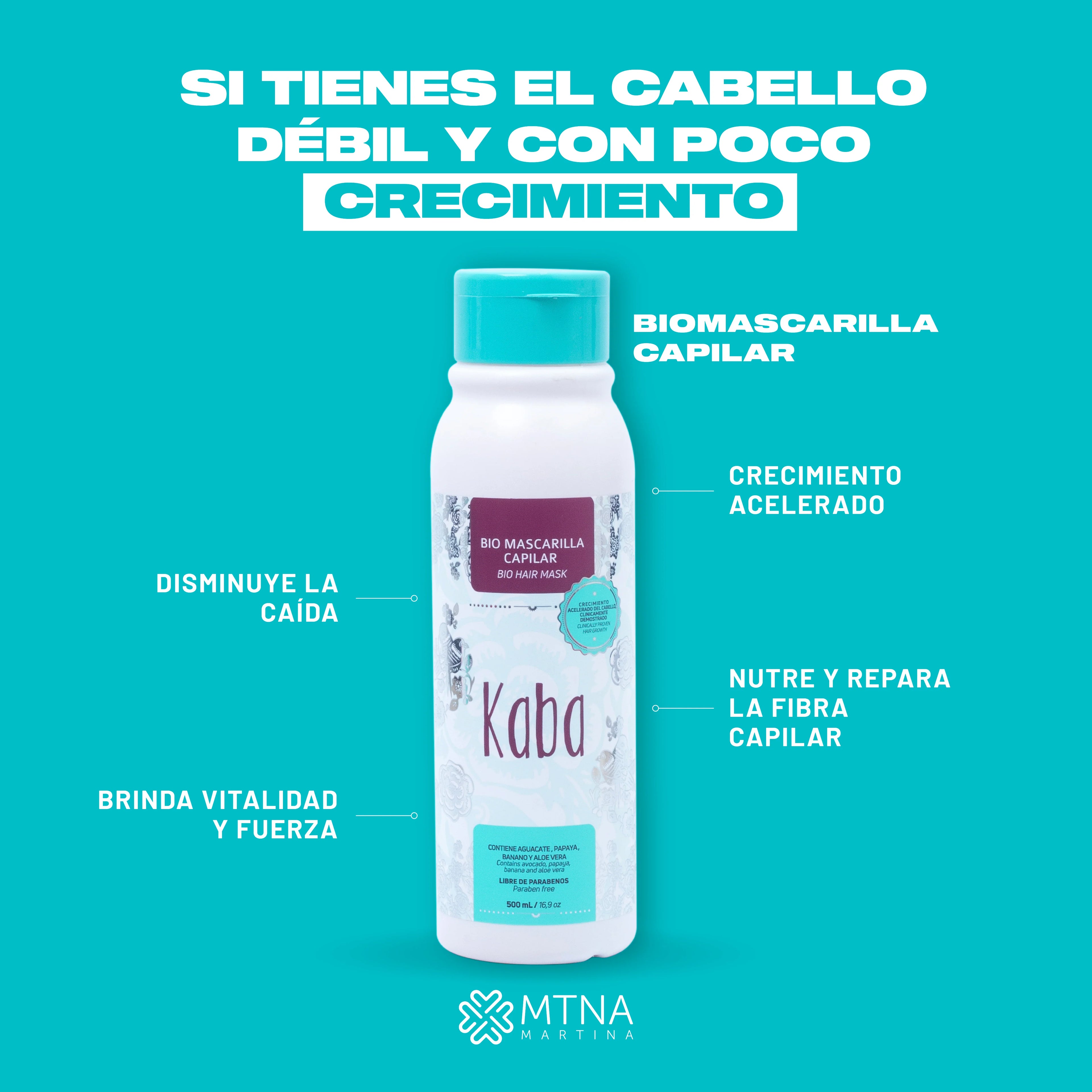 Bio Mascarilla Capilar Kaba