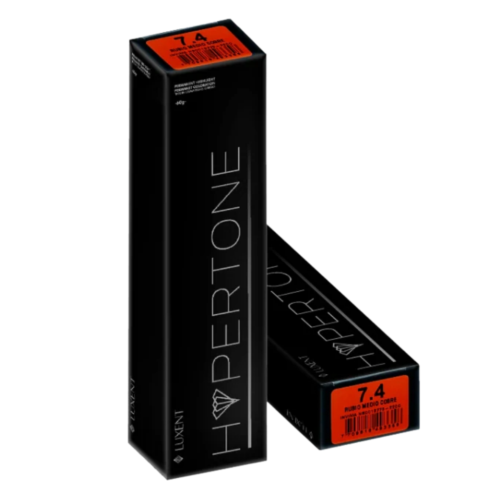 Tinte Hipertone 7.44 Rubio Medio Cobre Intenso