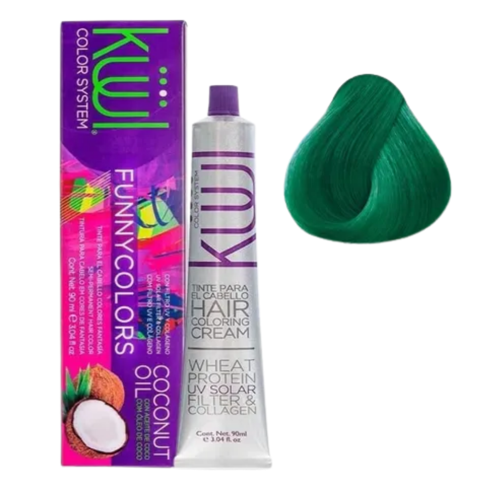 Tinte Funny Colors Verde Kuul