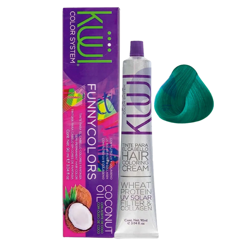 Tinte Funny Colors Verde esmeralda