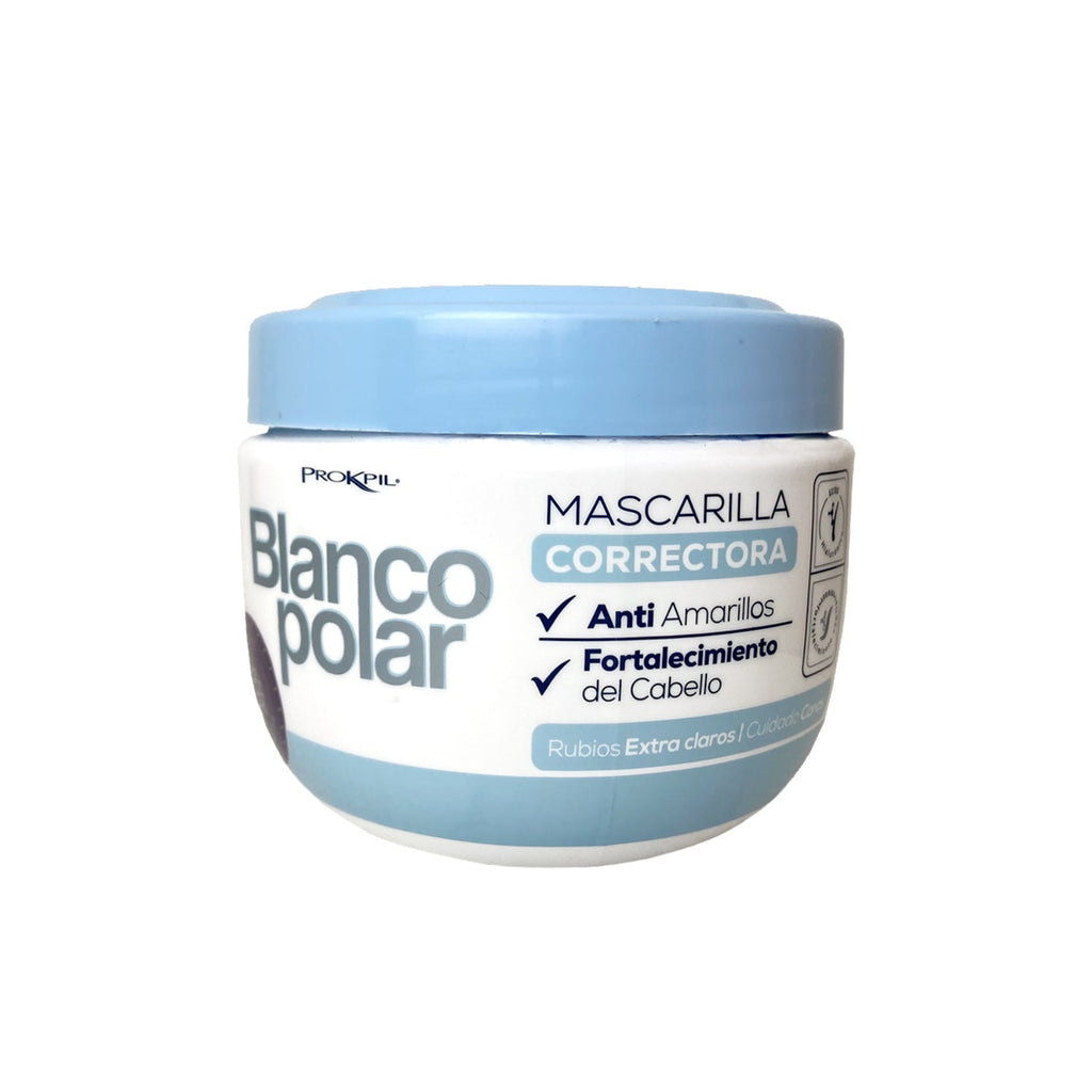 Mascarilla Matizante Blanco Polar De Prokpil