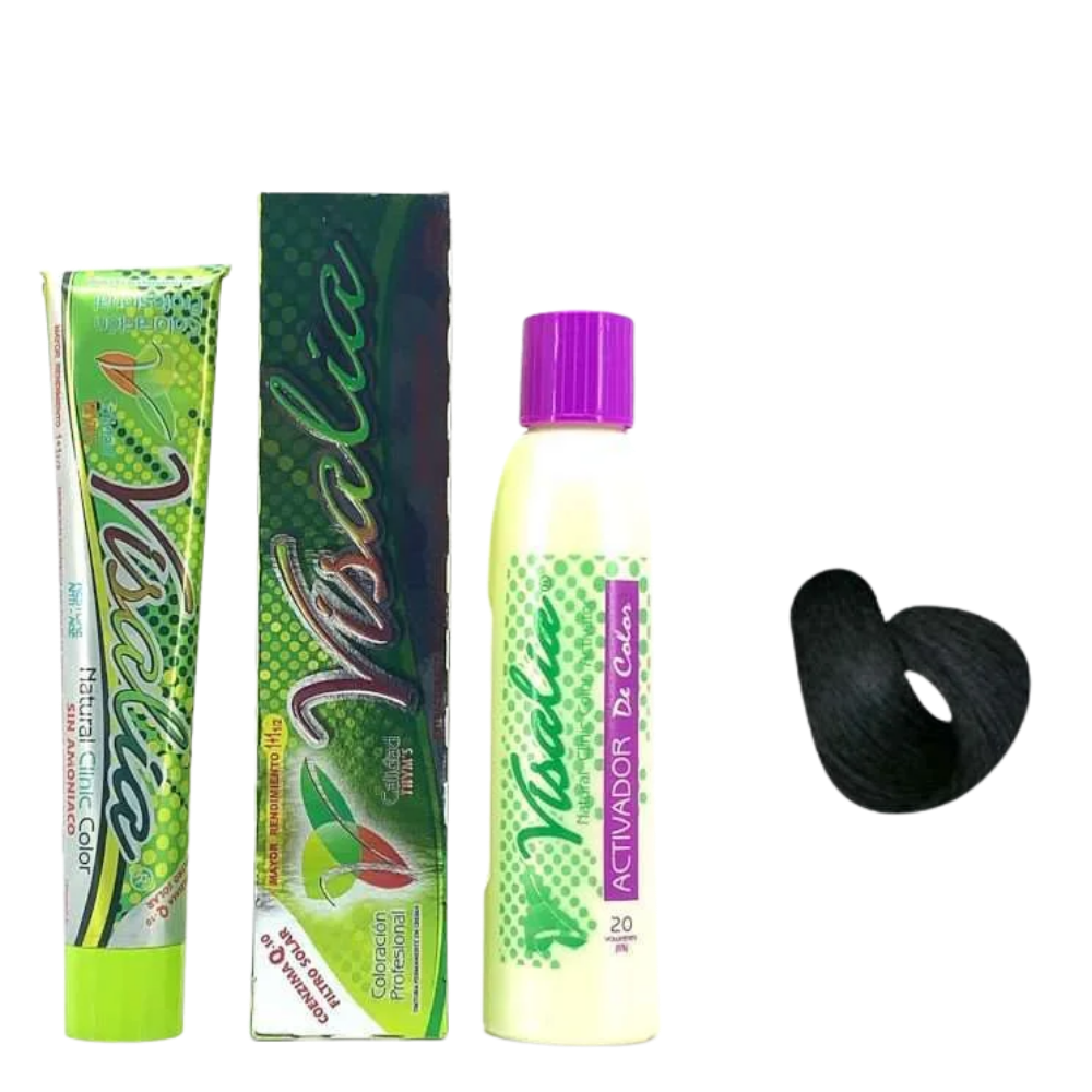 Tinte sin amoniaco Visalia 1.0 Negro