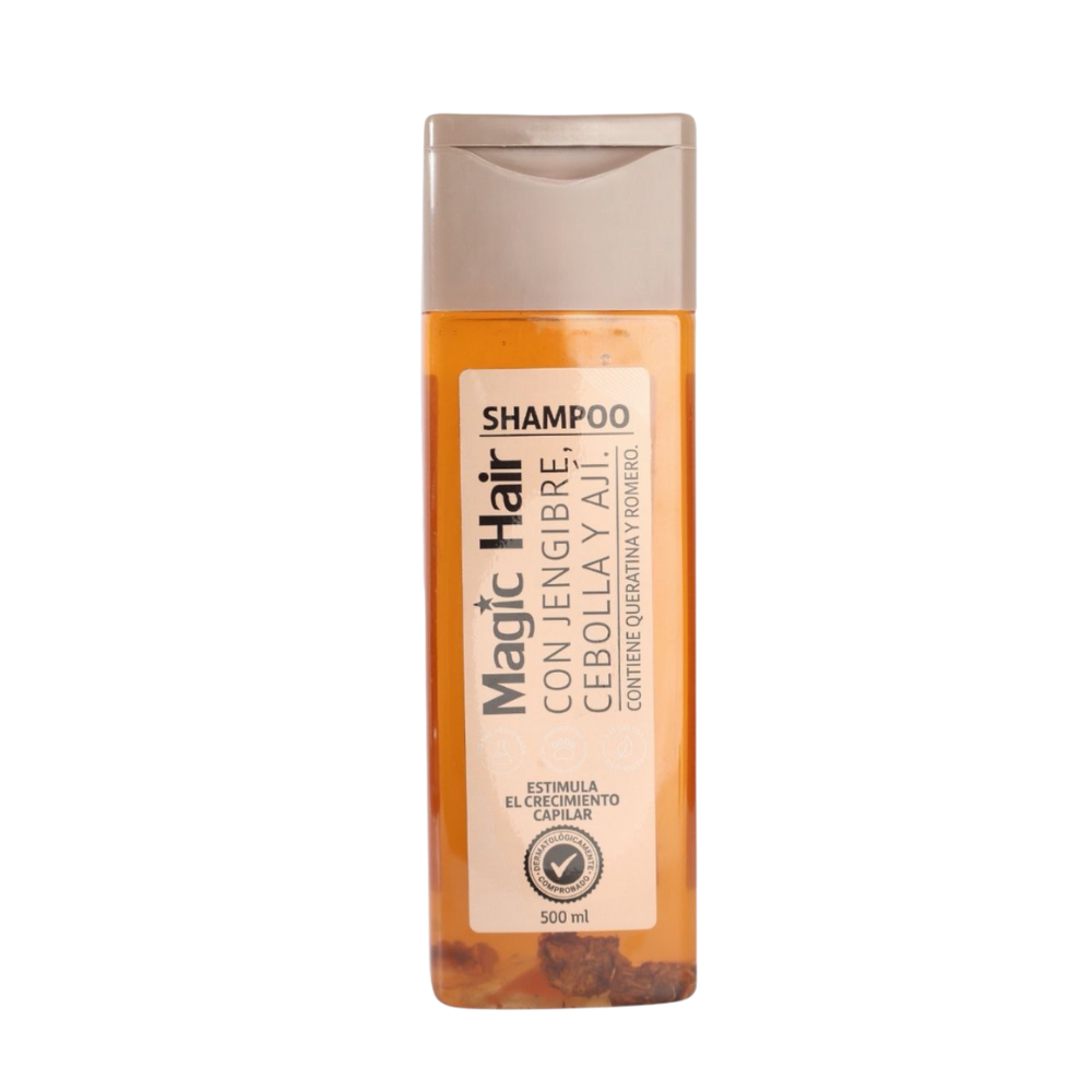 Shampoo con jengibre cebolla y ají 500ml