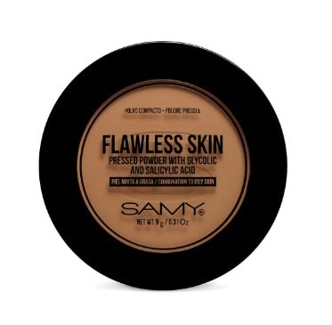 Polvo Compacto Piel Mixta A Grasa  Deep Tan Samy