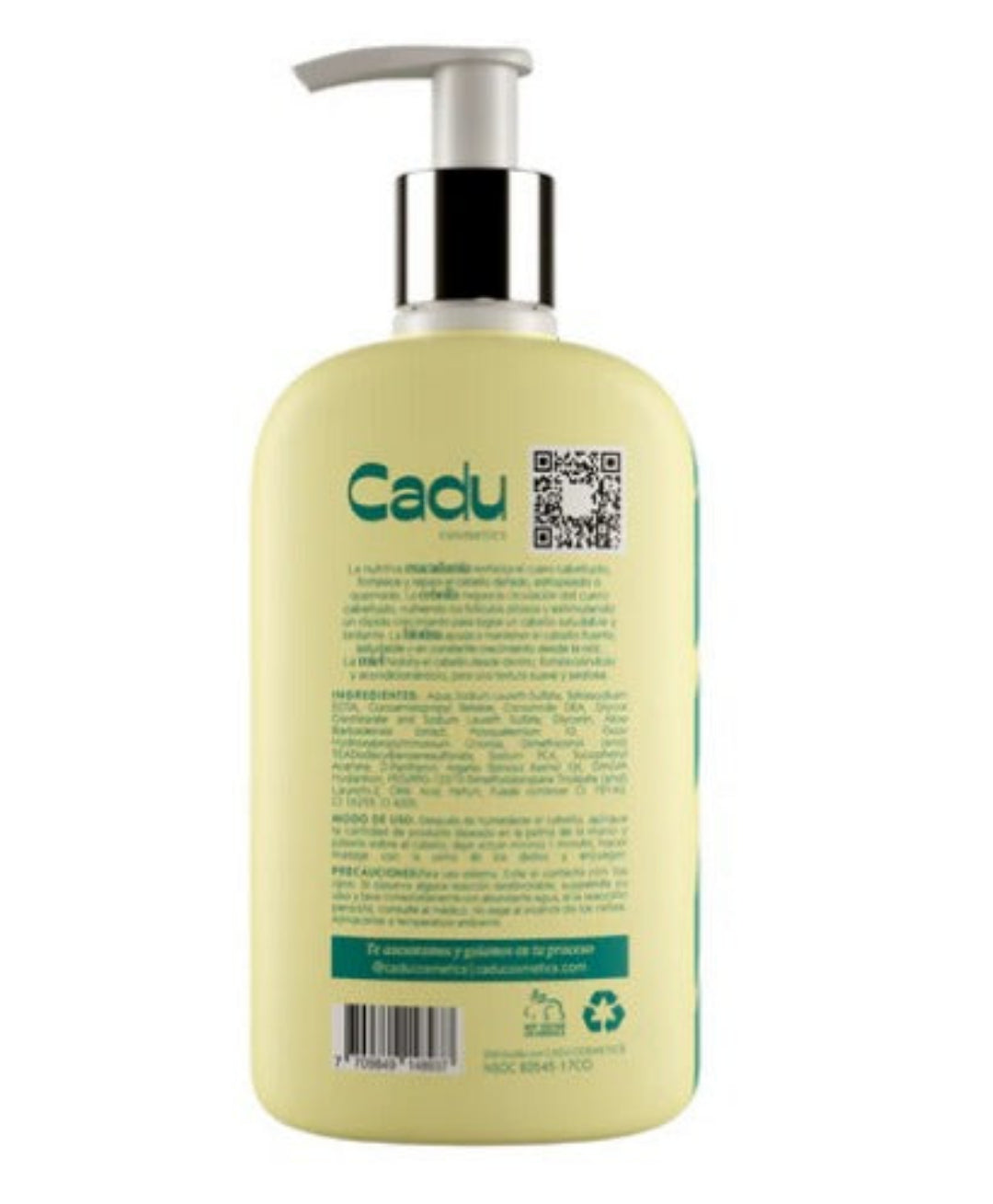 Shampoo Liso Intenso Cadu