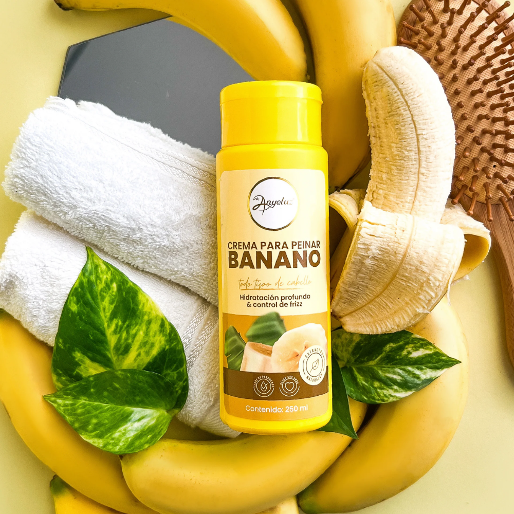 Crema para peinar banano 250ml