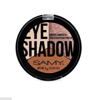 Sombra Compacta Trio Pretty Peach Samy