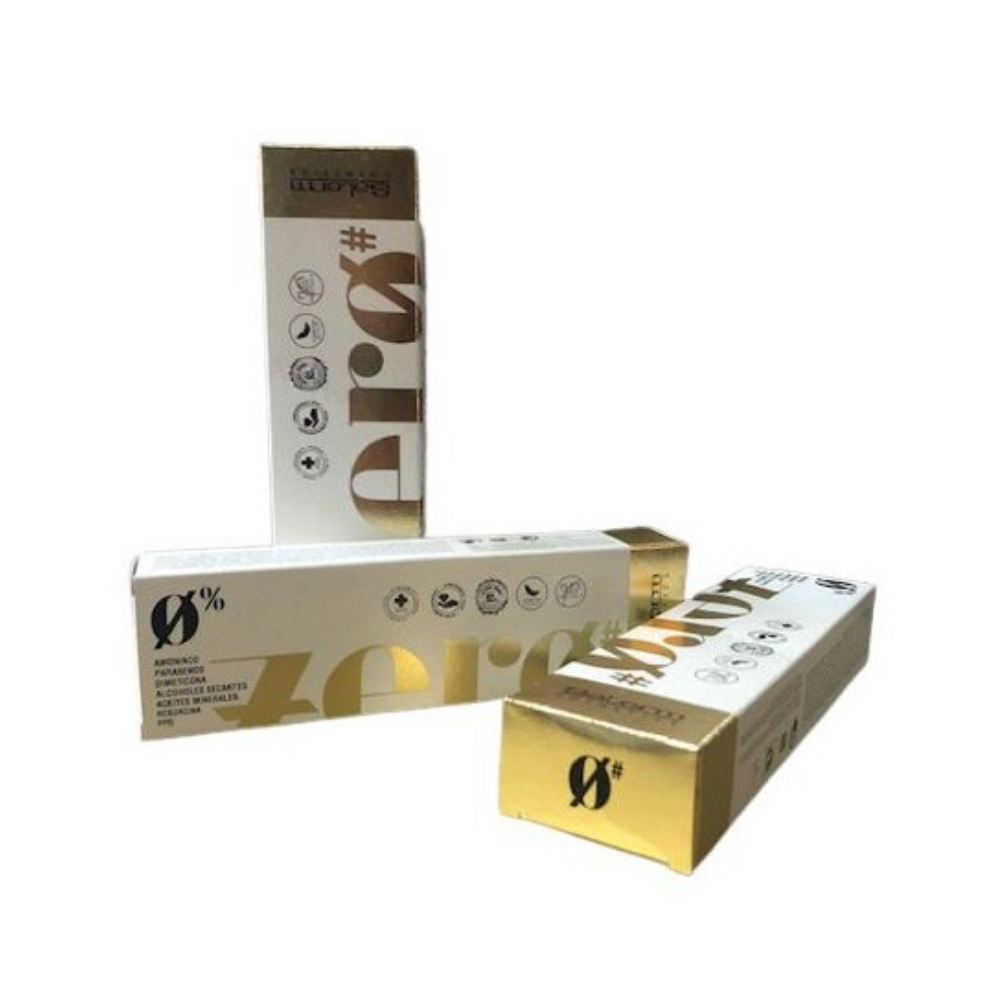 Tinte Salerm Zero 100ml  3.0 castaño oscuro