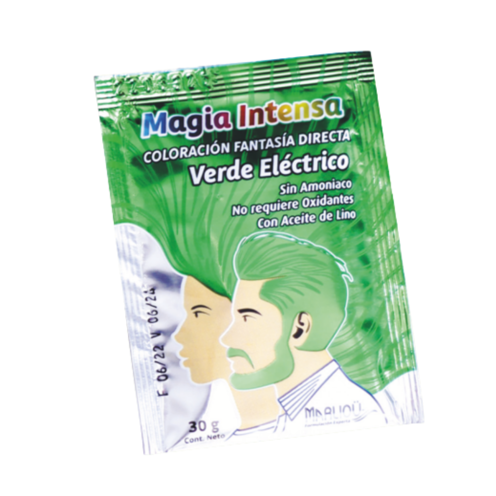Tinte Marliou  Verde eléctrico