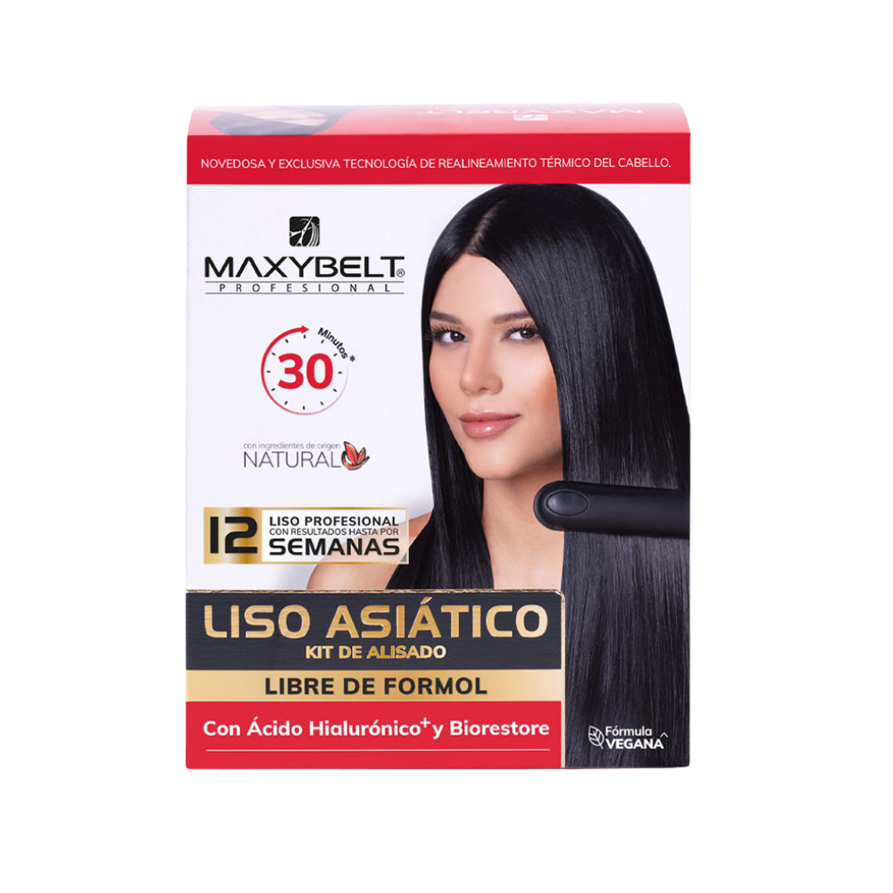 Liso asiático kit 4 pasos