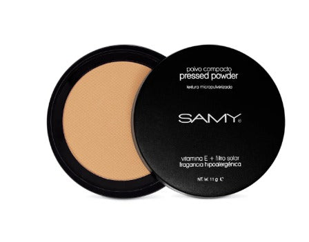 Polvo Compacto  Natural Sin Espejo Samy