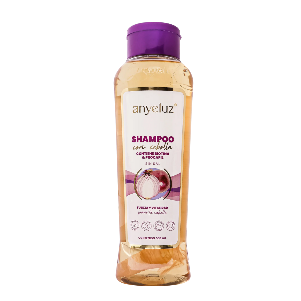 Shampoo con cebolla y biotina 500ml