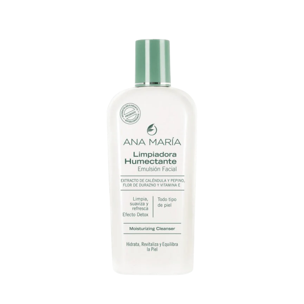 Limpiadora Humectante Emulsión 180ml