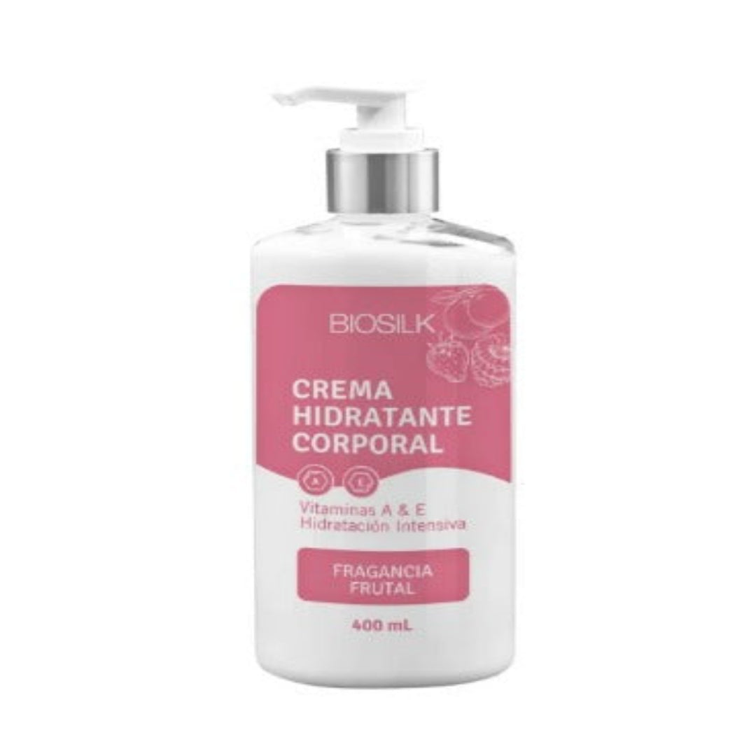 Crema Manos y Cuerpo Vitaminas A & E Frutal Biosilk