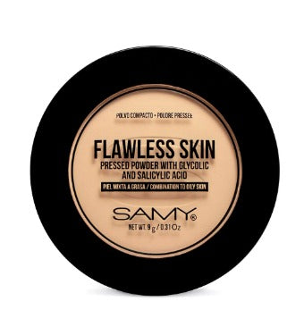 Polvo Compacto Piel Mixta A Grasa Beige Samy