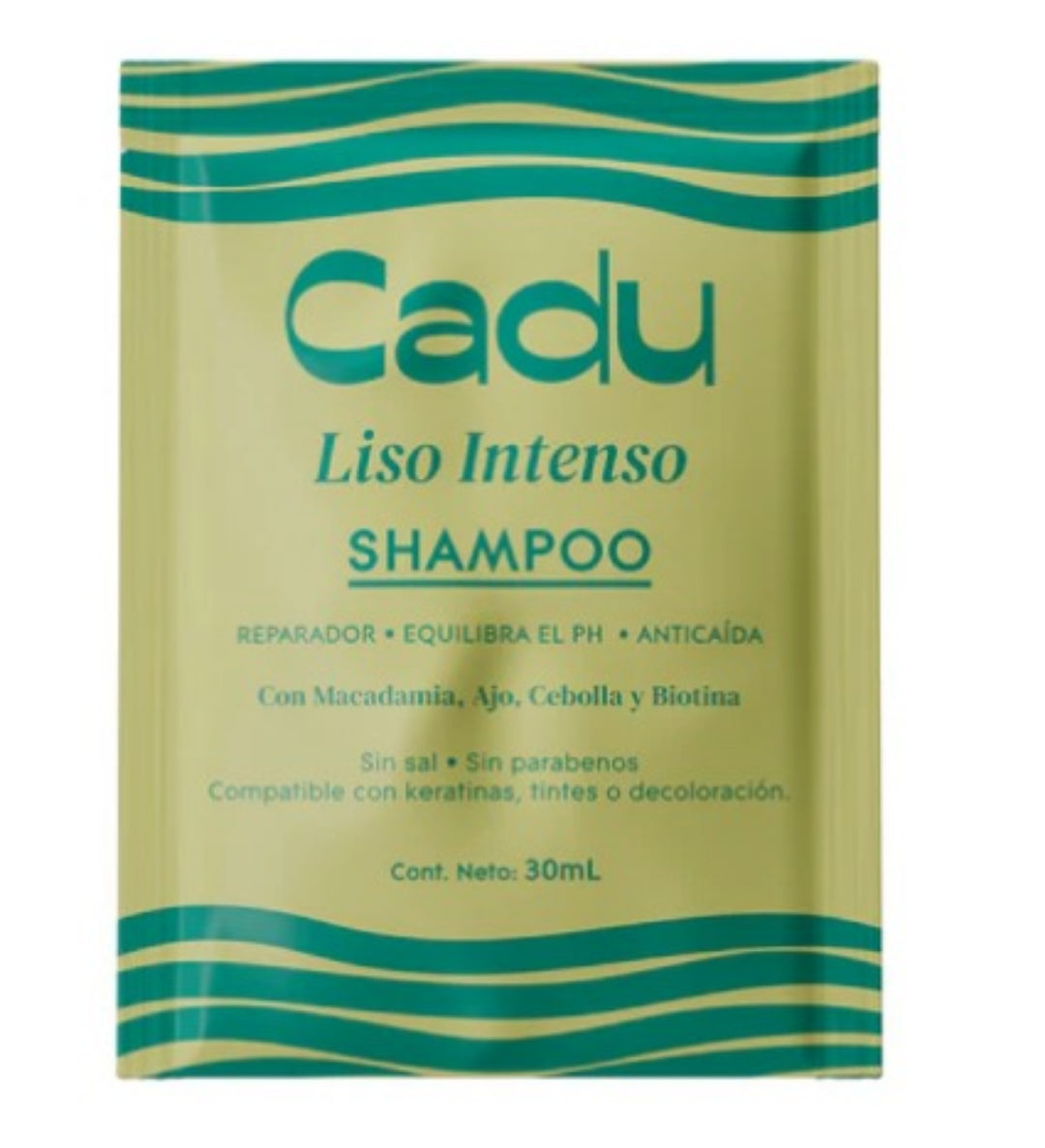 Sachet Shampoo Liso 30ml Cadu