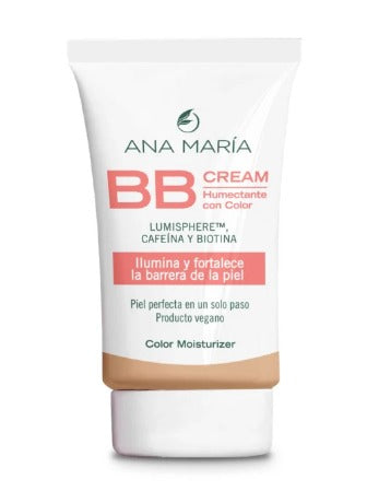Humectante con Color BB Cream Ana María Medio