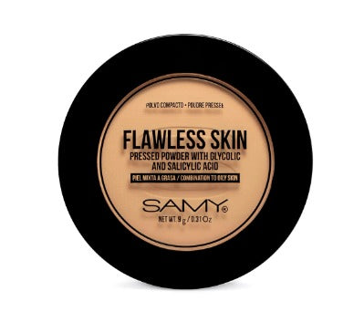 Polvo Compacto Piel Mixta A Grasa  Medium Samy