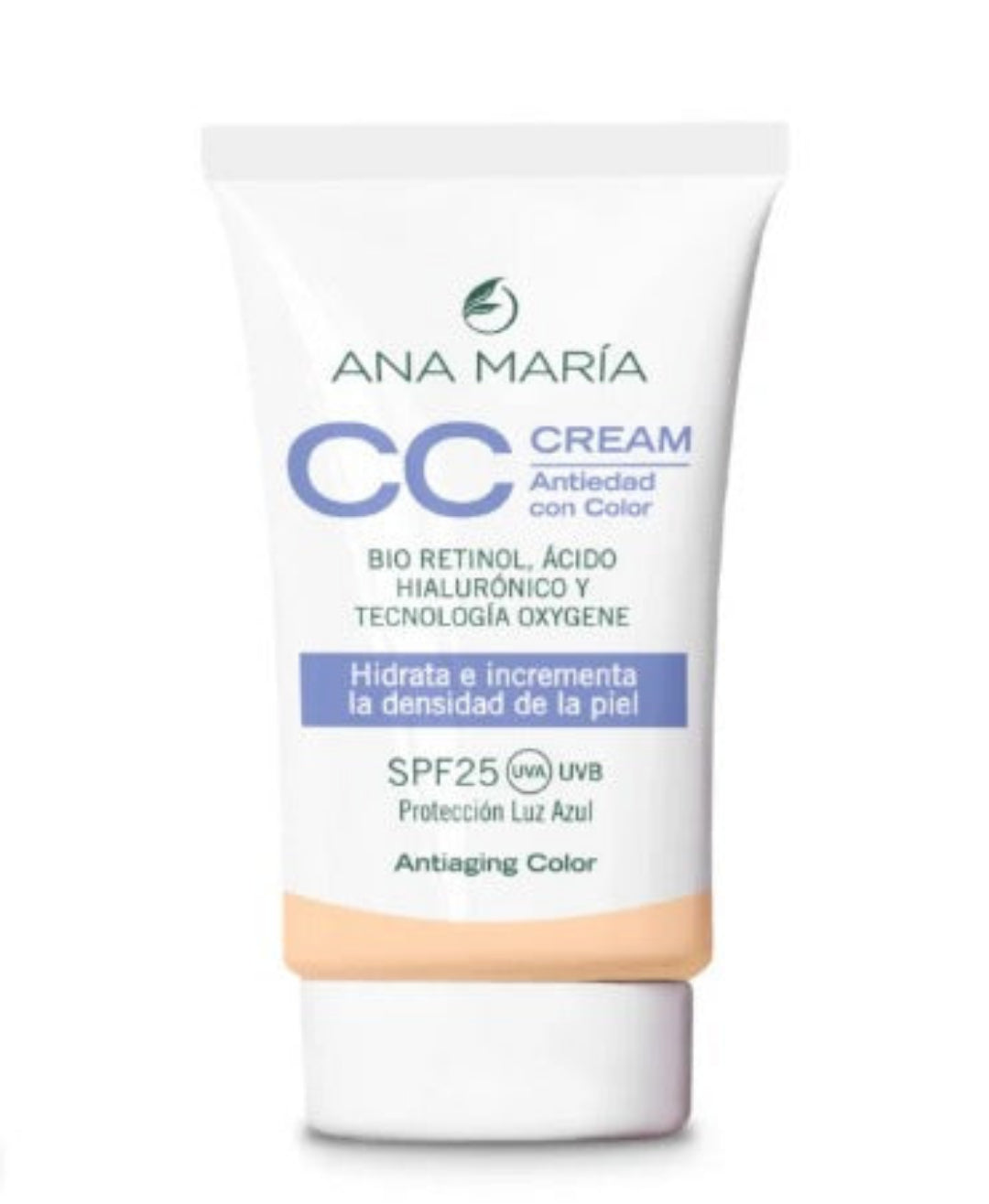 CC Cream Antiedad con Color Ana María Claro