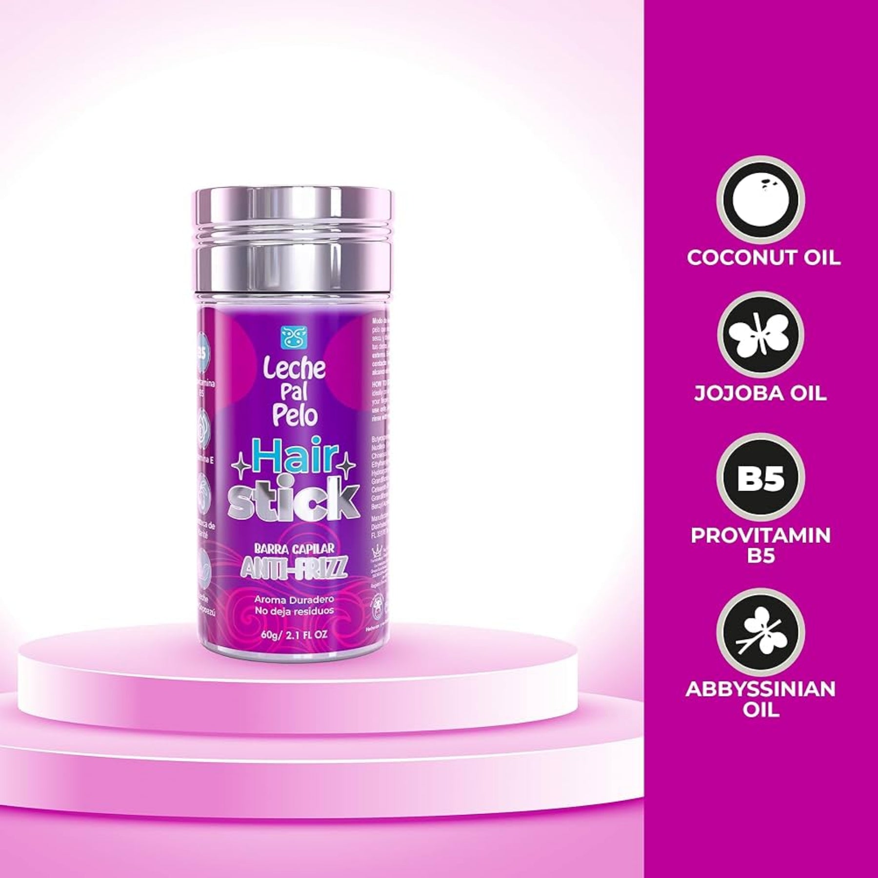 Hair Stick Barra AntiFrizz Leche Pal Pelo