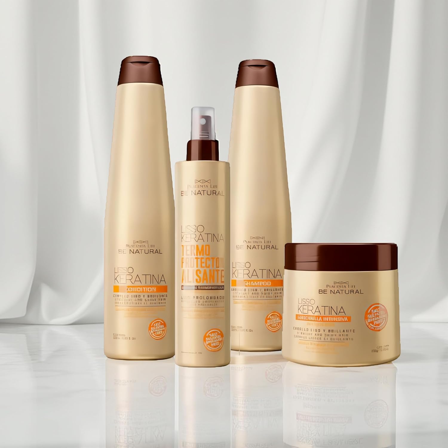 Kit De Be Natural Para Cabello Liso