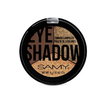 Sombra Compacta Trio  Golden Glam Samy
