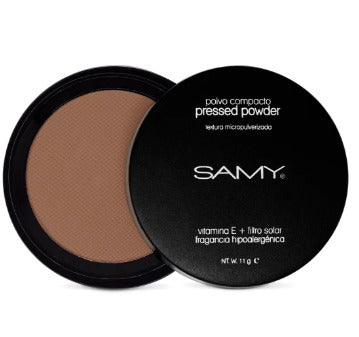 Polvo Compacto Tostado Sin Espejo Samy