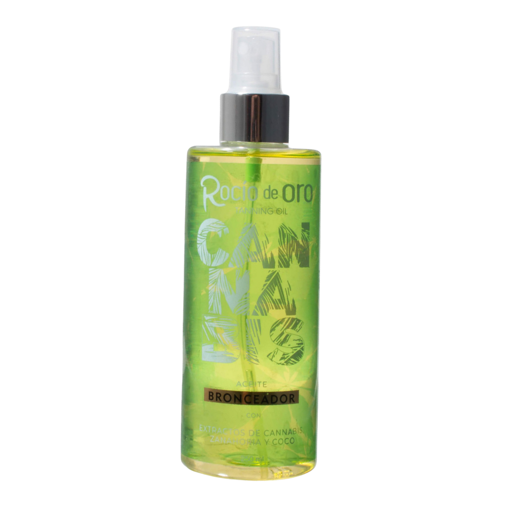 Aceite bronceador  250ml Canabis