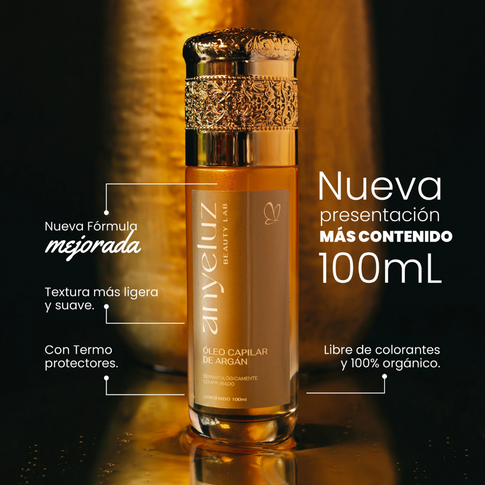 Oleo capilar de argán 100ml