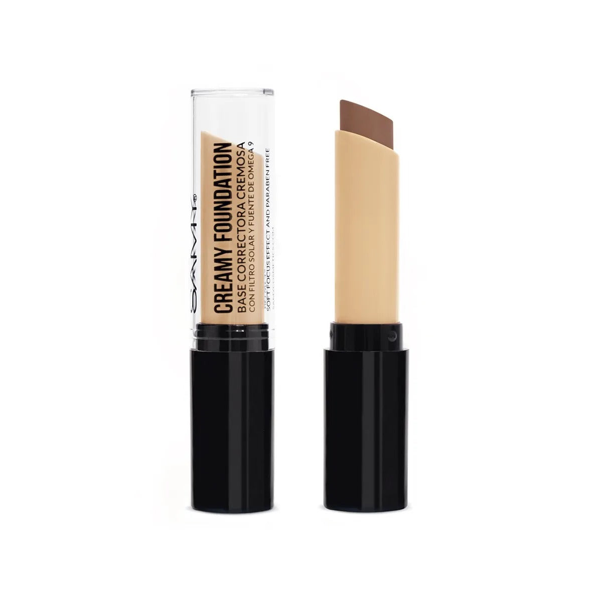 Base Chocolate Correctora Cremosa En Barra Samy