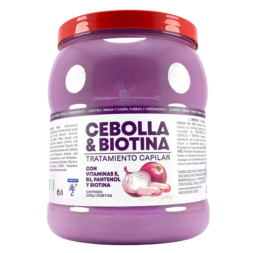 Bombonera de Cebolla y Biotina MyE