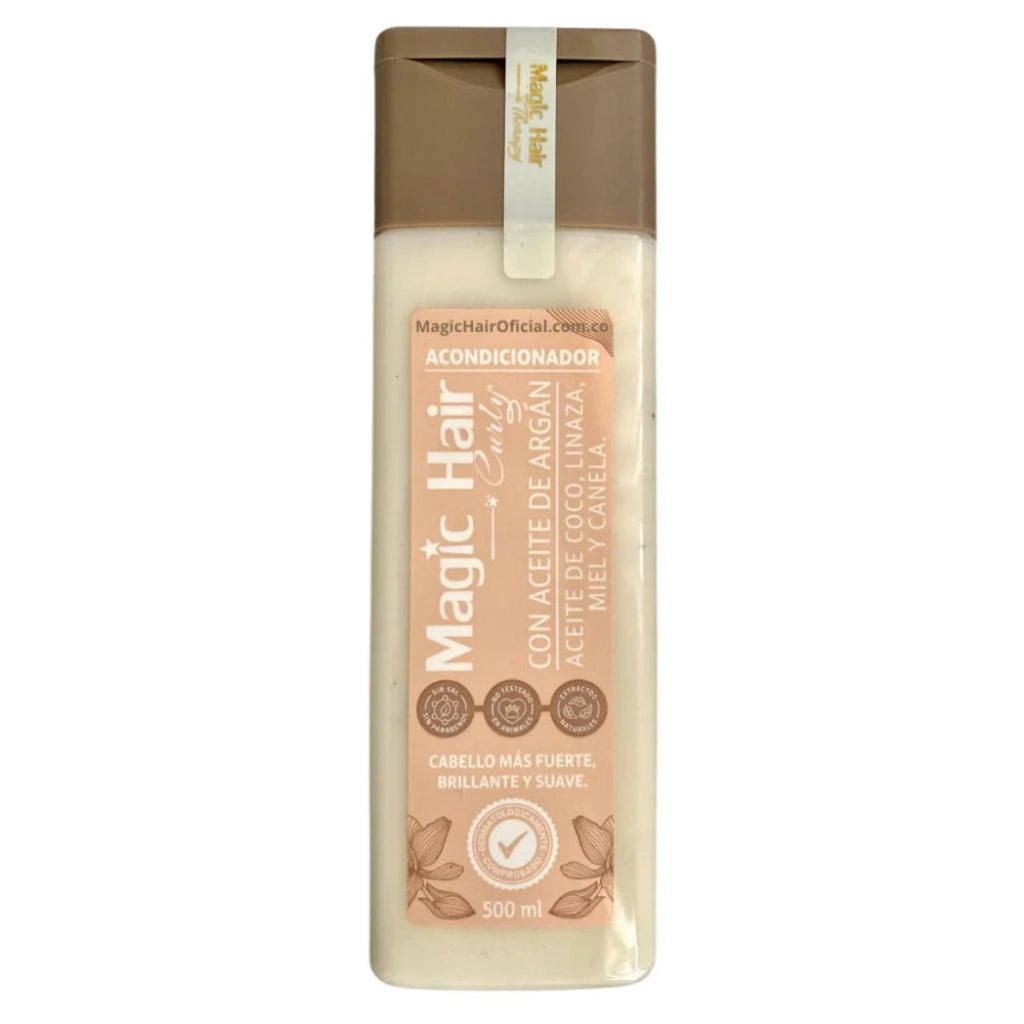 Shampoo Y Acondicionador Para Cabello Ondulado De Canela Magic Hair