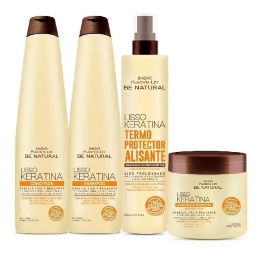 Kit De Be Natural Para Cabello Liso