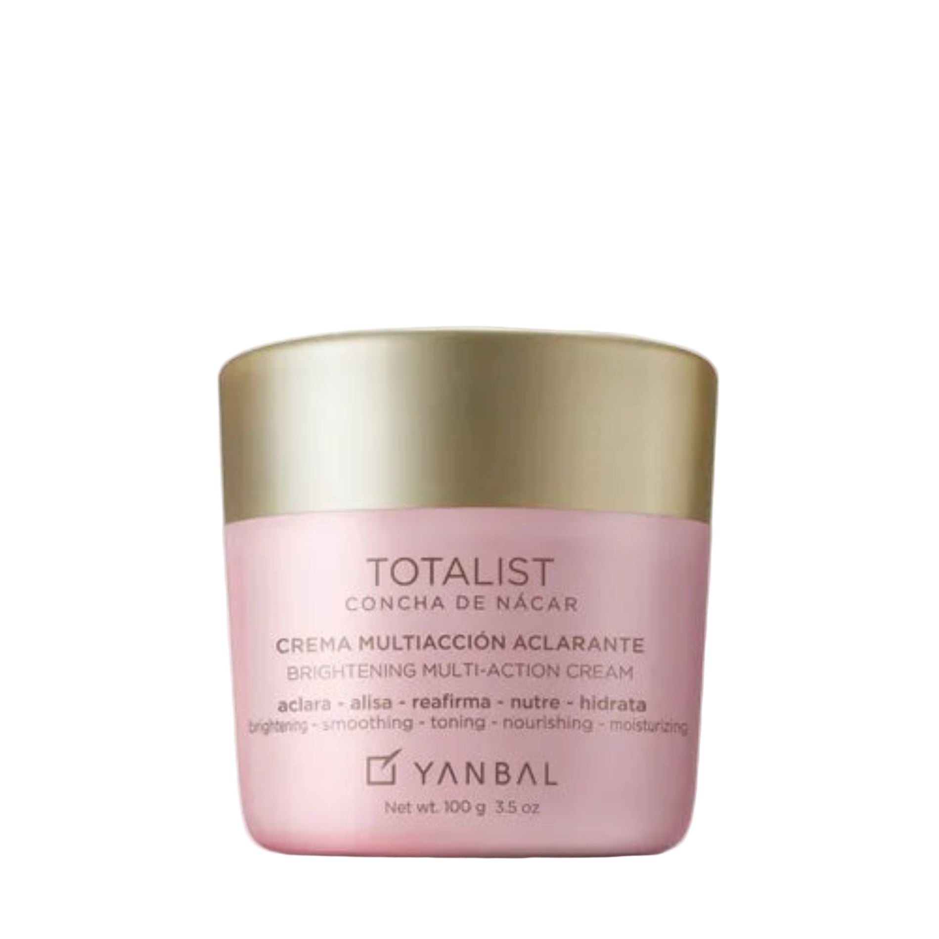Crema Rostro Totalist Concha De Nacar 100g Yanbal
