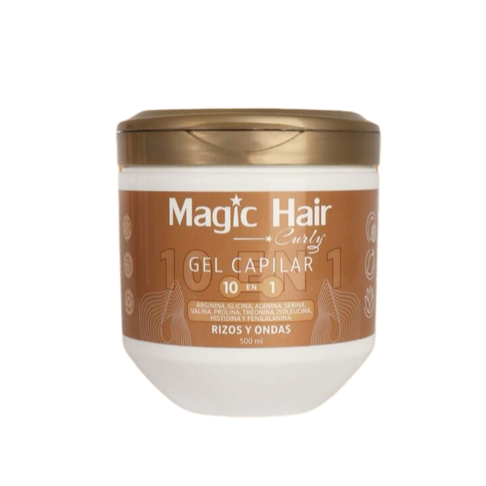 Gel Capilar Para Crespos 10 En 1 Magic Hair