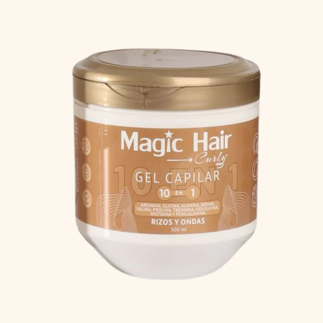 Gel Capilar Para Crespos 10 En 1 Magic Hair