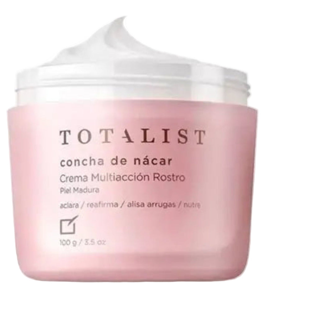 Crema Rostro Totalist Concha De Nacar 100g Yanbal