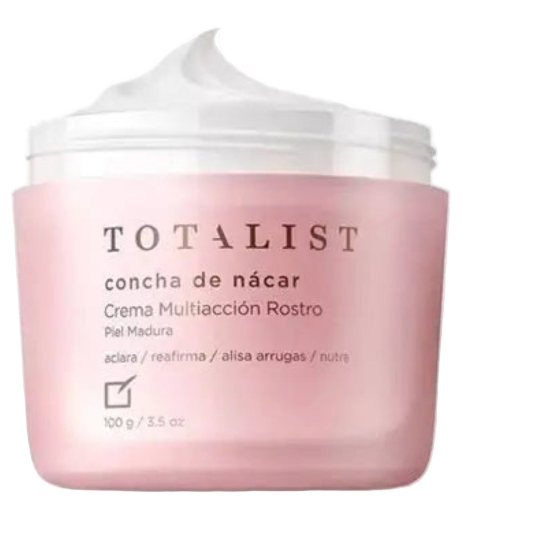 Crema Rostro Totalist Concha De Nacar 100g Yanbal