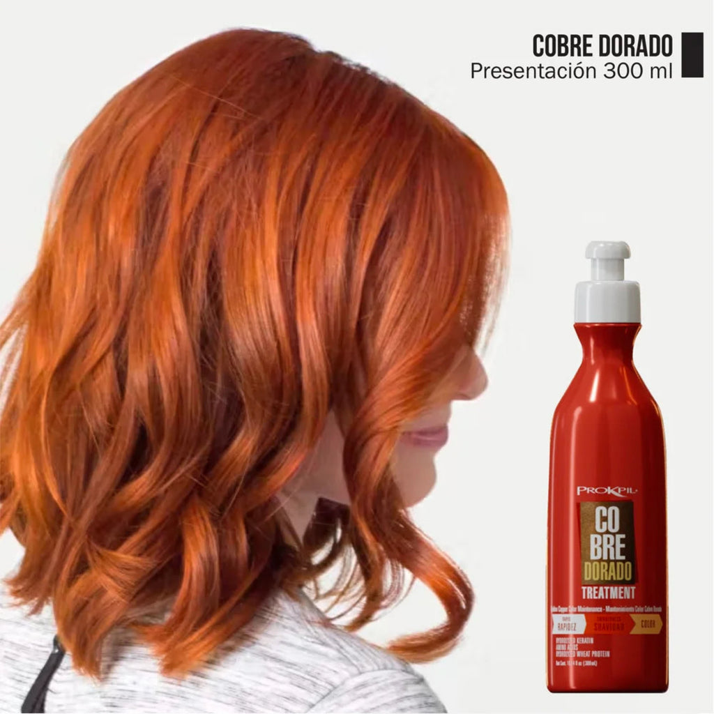 Tratamiento Color Cobre Dorado Prokpil 150ml