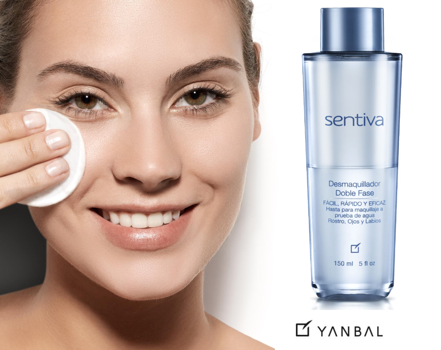 Desmaquillador facial Doble Fase Yanbal