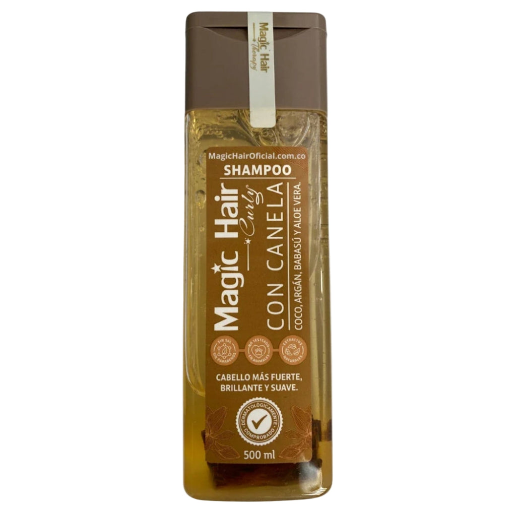 Shampoo Y Acondicionador Para Cabello Ondulado De Canela Magic Hair