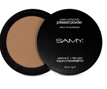 Polvo Compacto  Aceituna Sin Espejo Samy