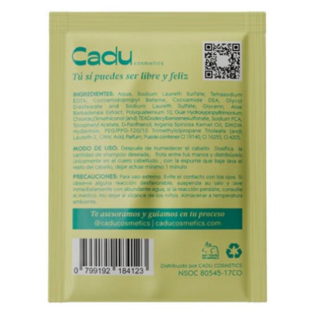 Sachet Shampoo Liso 30ml Cadu
