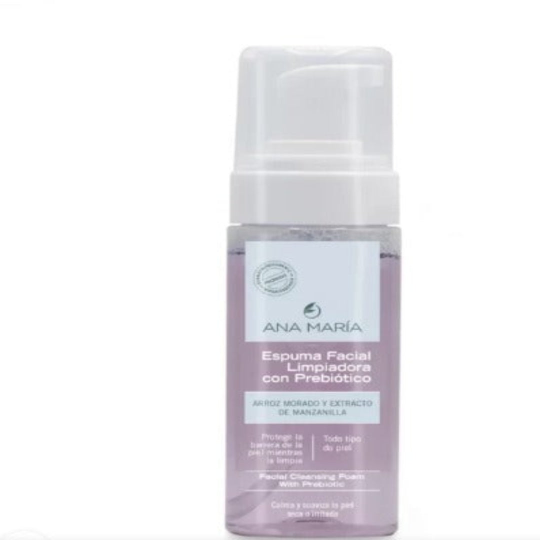 Espuma Facial Limpiadora con Prebiótico Ana María