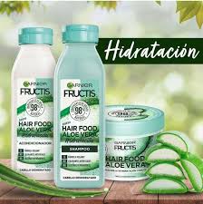 Combo Hair Food Garnier Aloe Vera