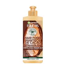 Crema Para Peinar 3 En 1 Hair Food Manteca De Cacao