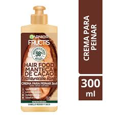 Crema Para Peinar 3 En 1 Hair Food Manteca De Cacao