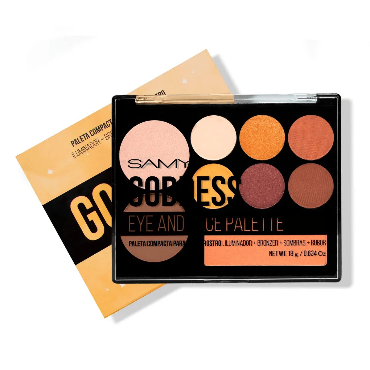 Paleta Para Ojos Y Rostro Goddess Samy